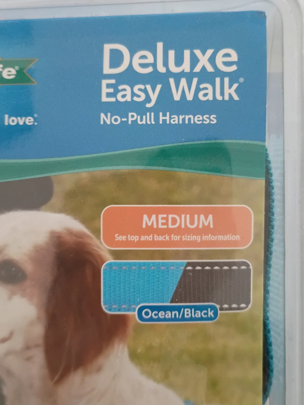 PetSafe Easy Walk No-Pull Harness Medium/large  Blue Black New Walker lot of 2
